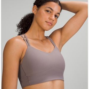 Lululemon Longline Ribbed Sports Bra